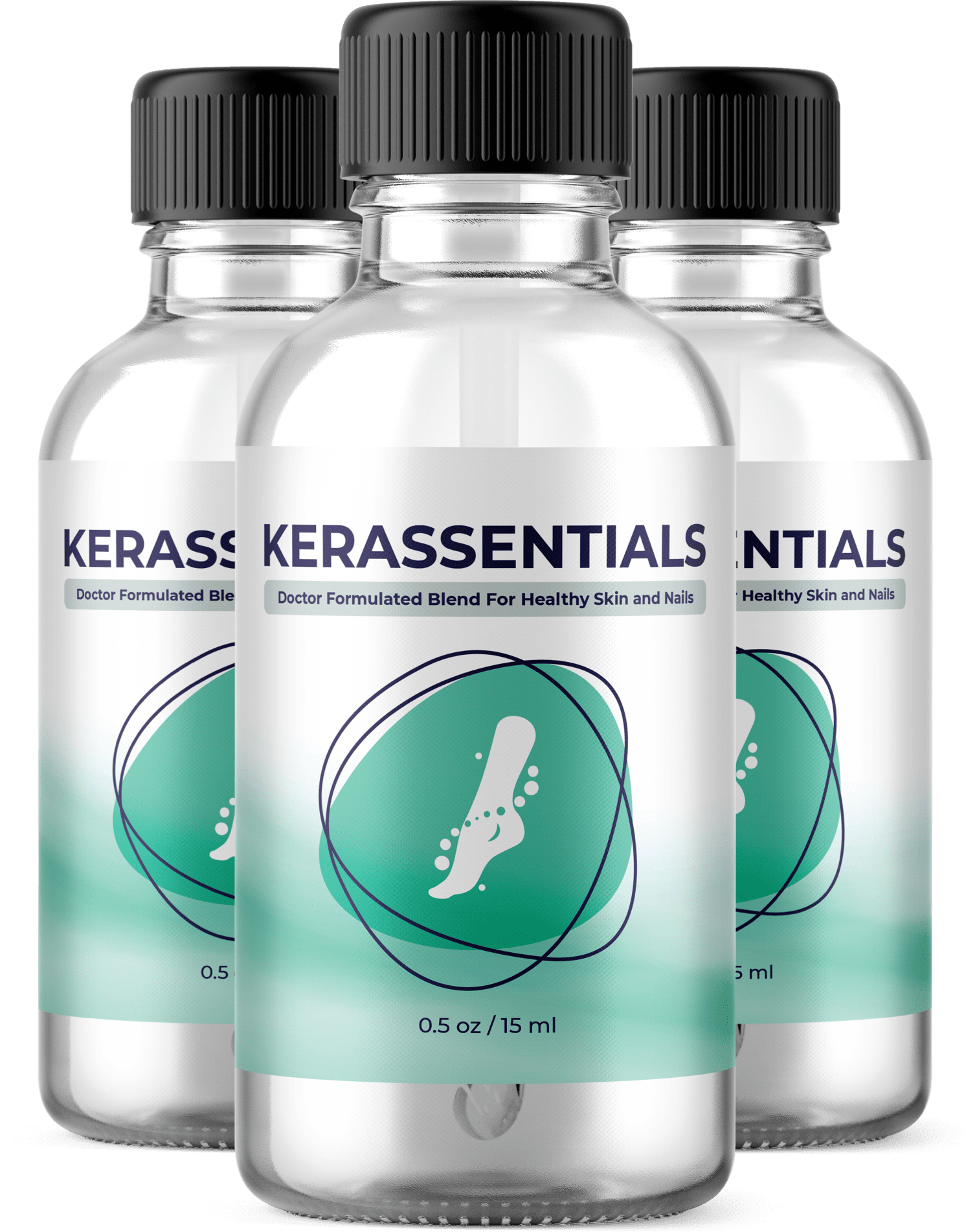 3 Kerassentials bottles